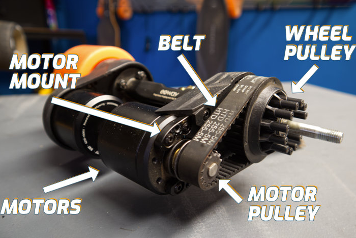 Replacement of Electric Skateboard Belt