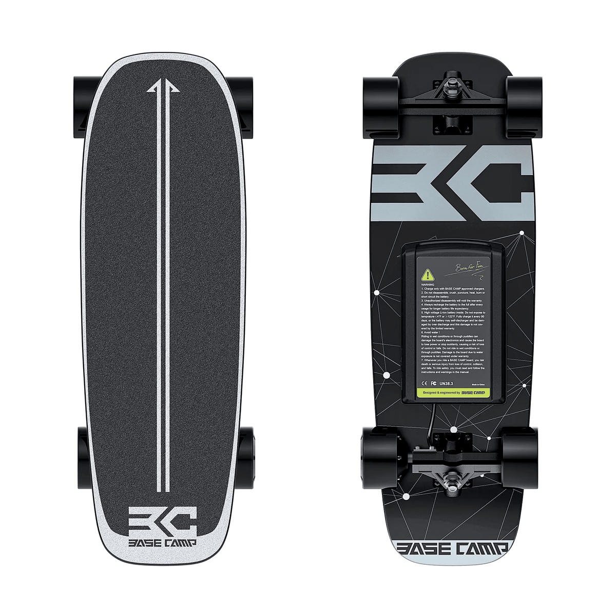 BASE CAMP® F11 ELECTRIC SKATEBOARD WITH